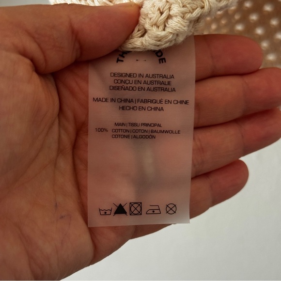 The Upside crochet top bottom up size XS - Picture 7 of 11